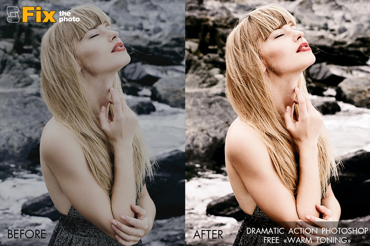 Free Dramatic Photoshop Actions
